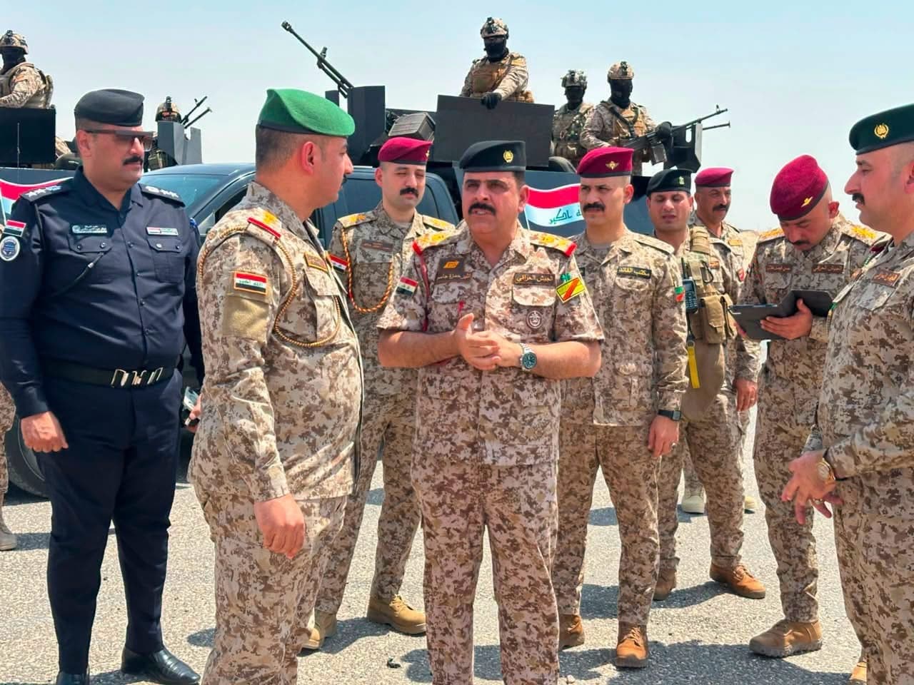 قائد عمليات البصرة يعيد ترتيب الانتشار الأمني في سفوان ويشدد على منع أي فراغ أمني